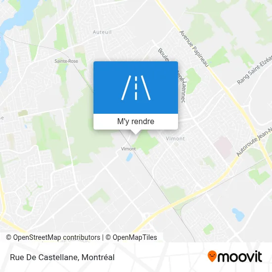 Rue De Castellane plan