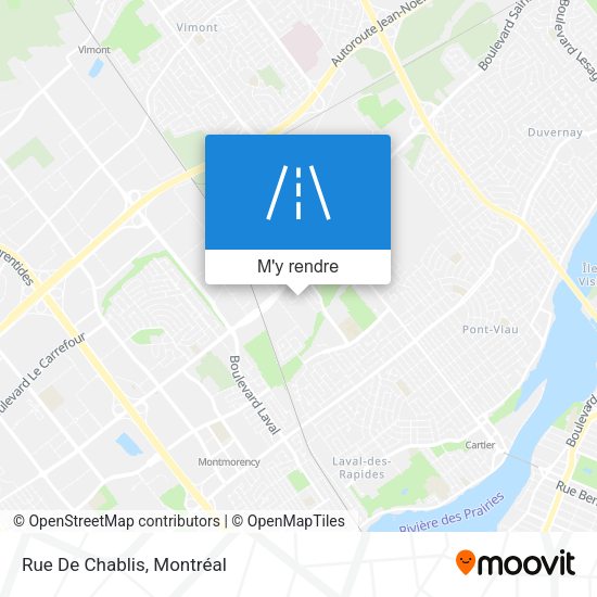 Rue De Chablis plan