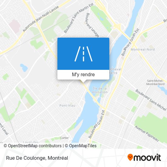 Rue De Coulonge plan