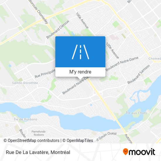 Rue De La Lavatère plan