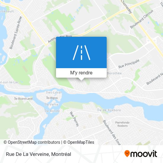 Rue De La Verveine plan