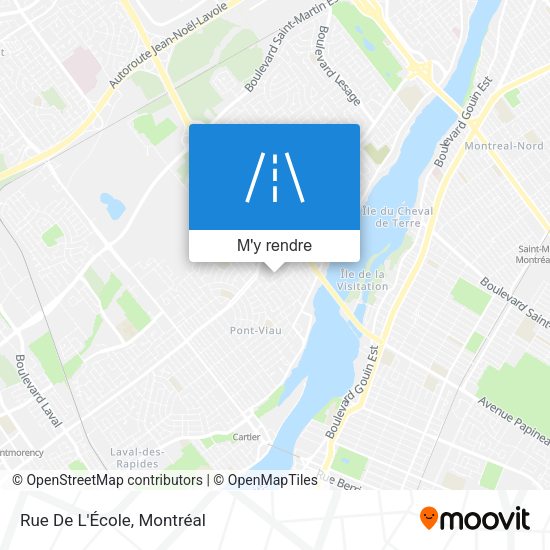 Rue De L'École plan