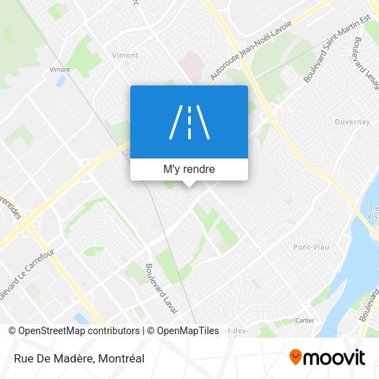 Rue De Madère plan