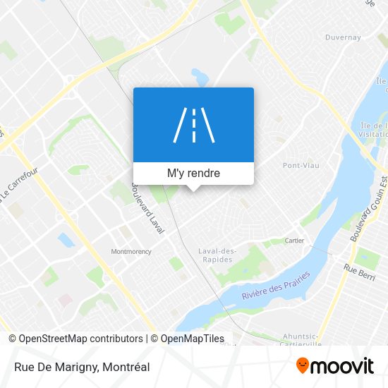 Rue De Marigny plan
