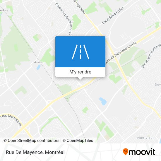 Rue De Mayence plan