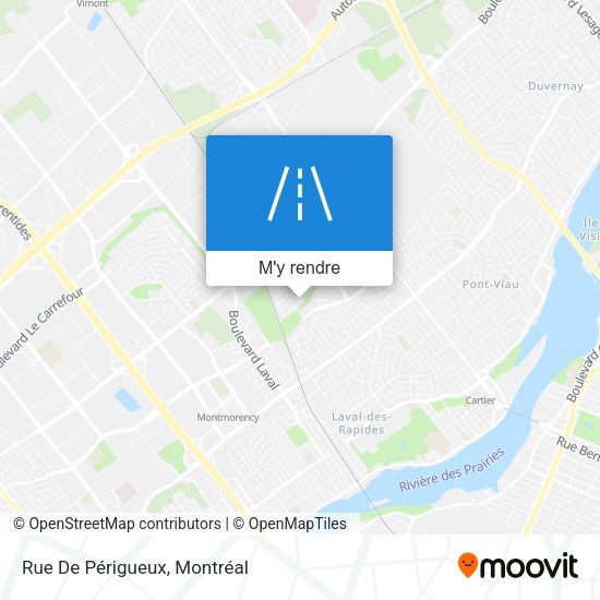Rue De Périgueux plan