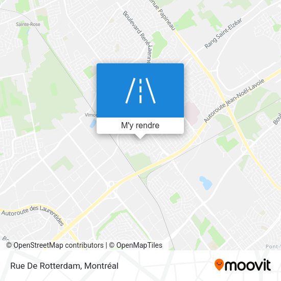 Rue De Rotterdam plan