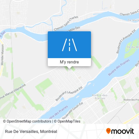 Rue De Versailles plan