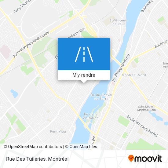 Rue Des Tuileries plan