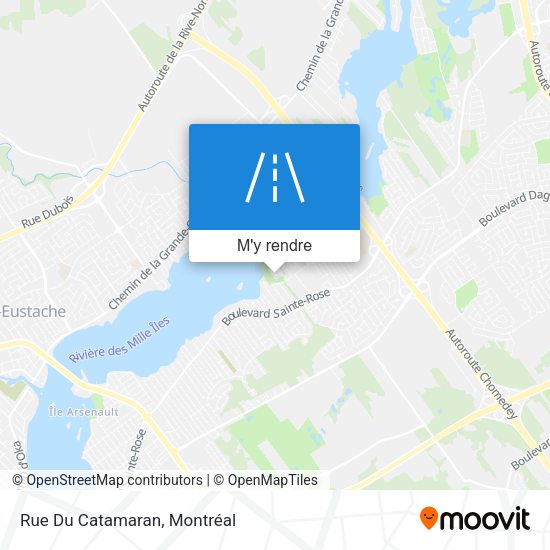 Rue Du Catamaran plan