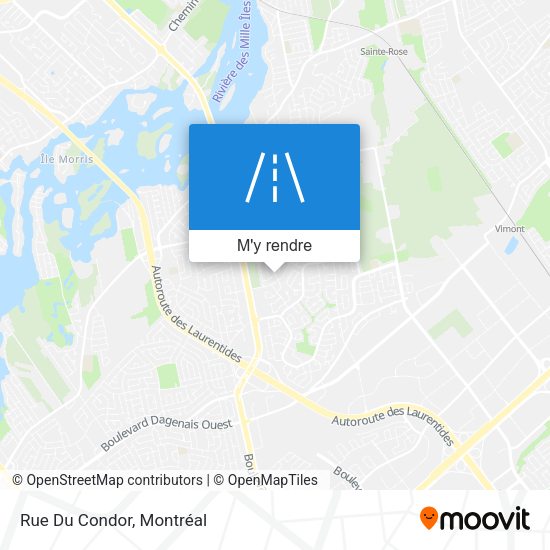 Rue Du Condor plan