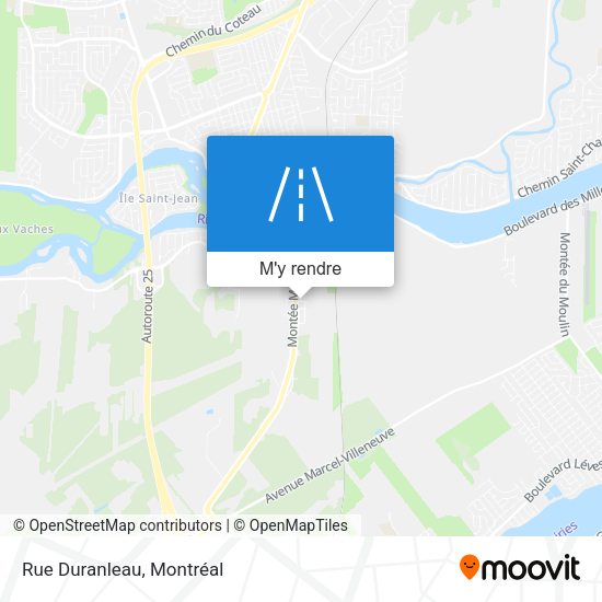 Rue Duranleau plan
