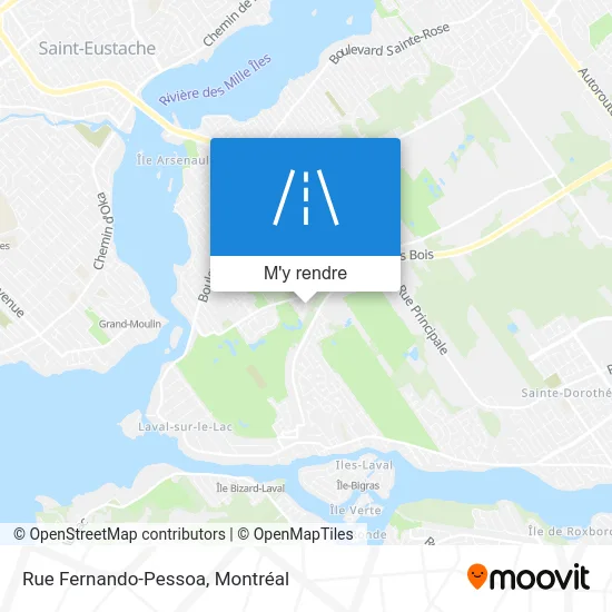 Rue Fernando-Pessoa plan