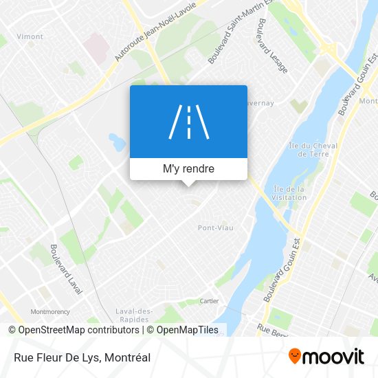 Rue Fleur De Lys plan