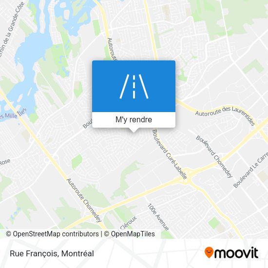 Rue François plan