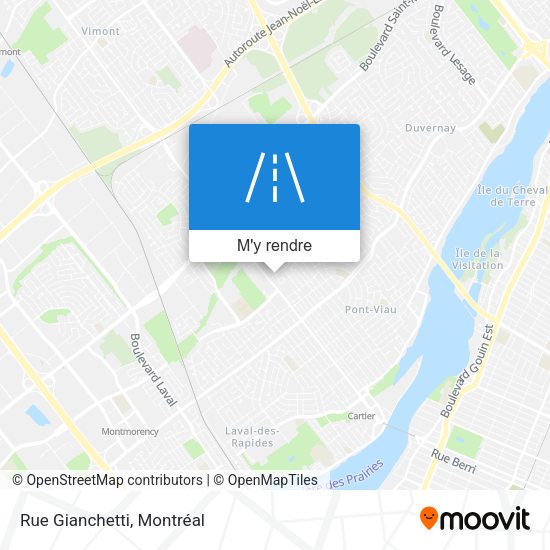 Rue Gianchetti plan