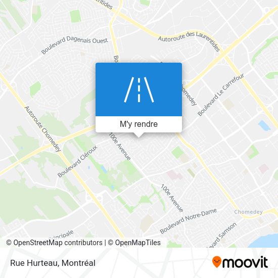 Rue Hurteau plan