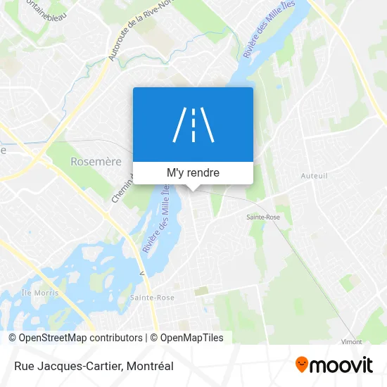 Rue Jacques-Cartier plan