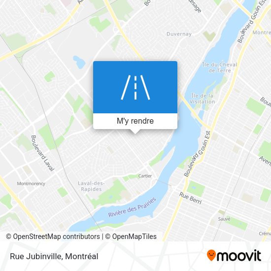 Rue Jubinville plan