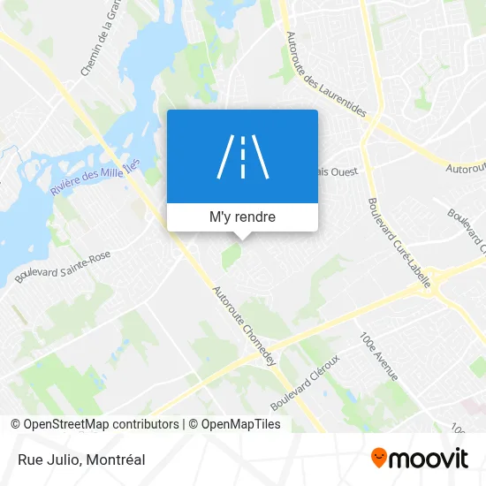 Rue Julio plan