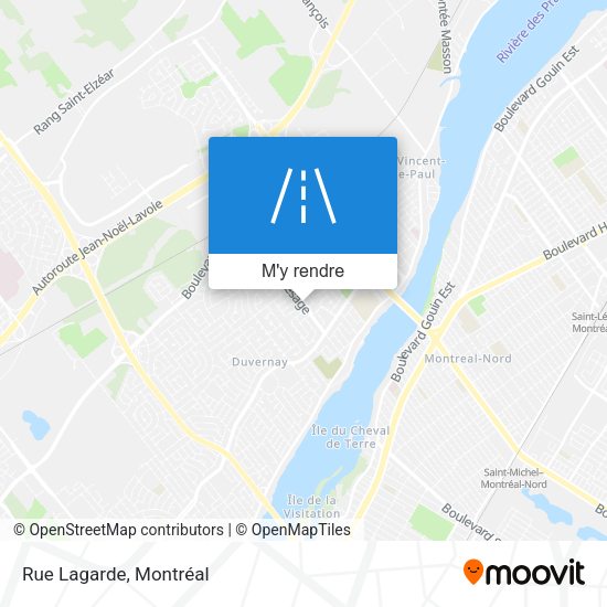 Rue Lagarde plan
