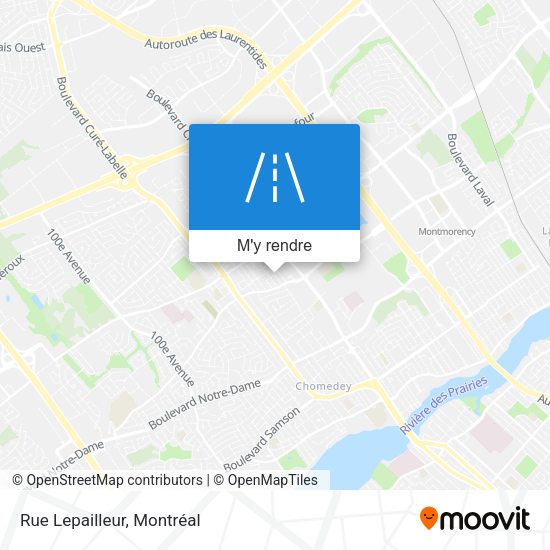 Rue Lepailleur plan