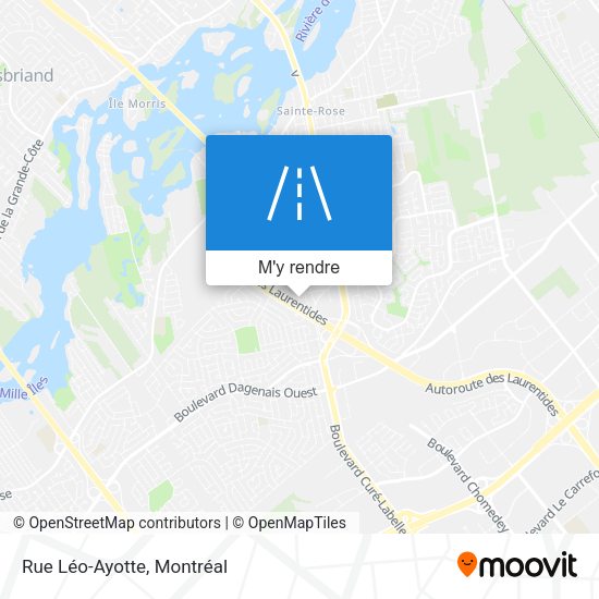 Rue Léo-Ayotte plan