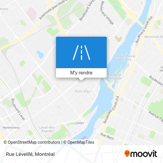 Rue Léveillé plan