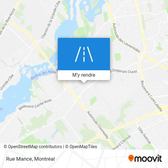 Rue Mance plan