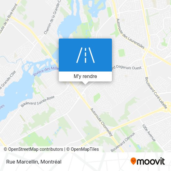 Rue Marcellin plan