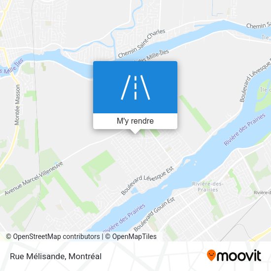 Rue Mélisande plan