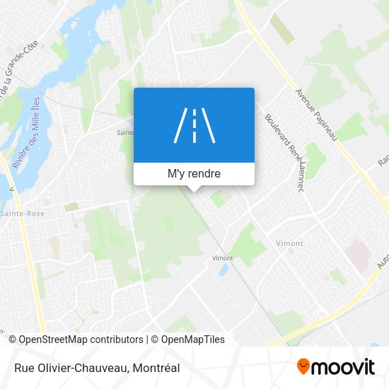 Rue Olivier-Chauveau plan