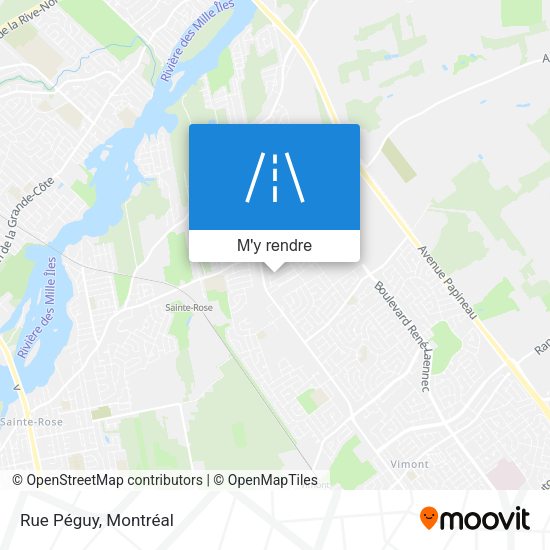 Rue Péguy plan