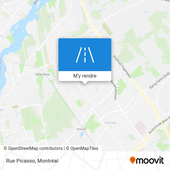 Rue Picasso plan