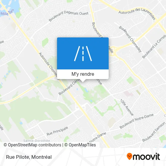 Rue Pilote plan