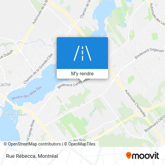 Rue Rébecca plan