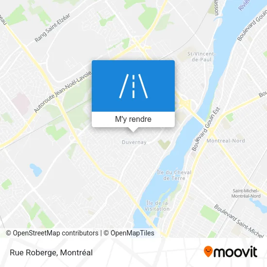 Rue Roberge plan