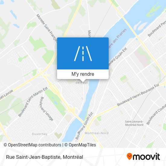 Rue Saint-Jean-Baptiste plan