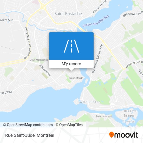 Rue Saint-Jude plan