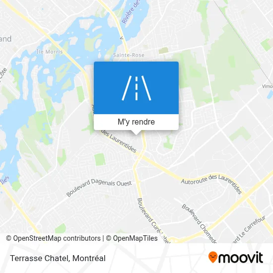 Terrasse Chatel plan