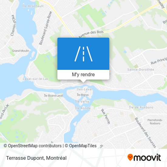 Terrasse Dupont plan