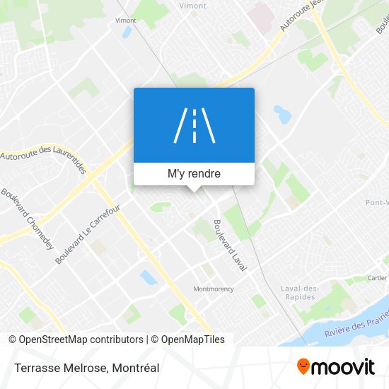 Terrasse Melrose plan