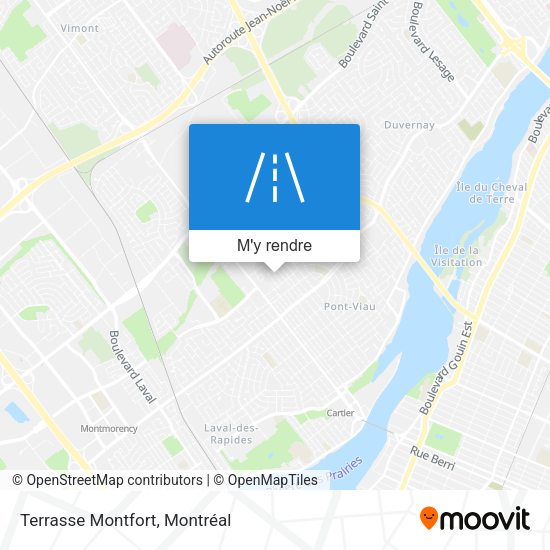 Terrasse Montfort plan