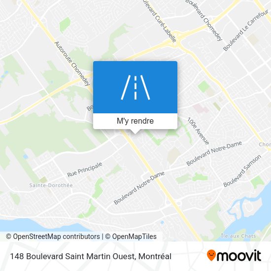 148 Boulevard Saint Martin Ouest plan