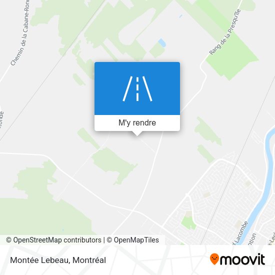 Montée Lebeau plan