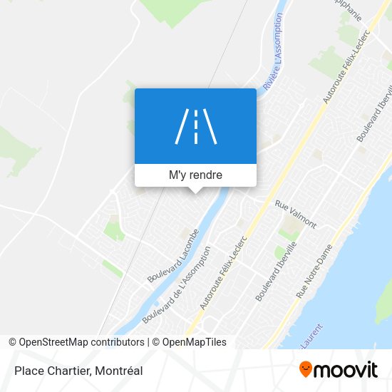 Place Chartier plan