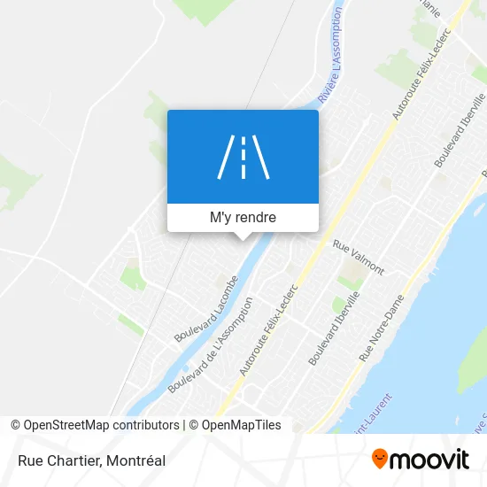 Rue Chartier plan