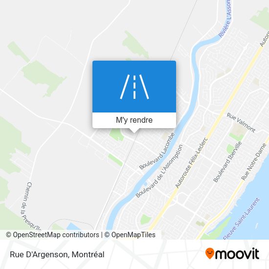 Rue D'Argenson plan