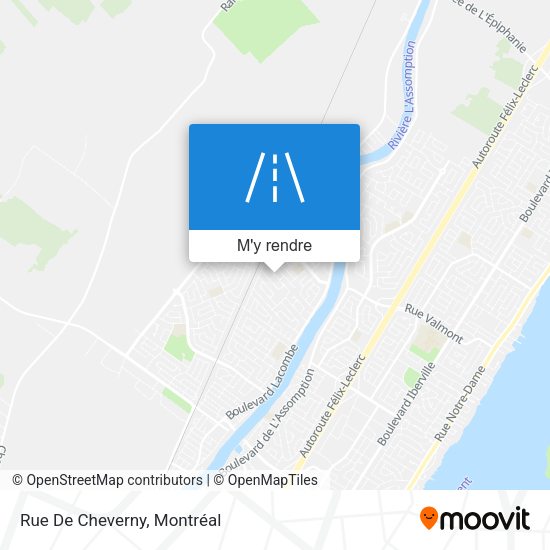 Rue De Cheverny plan