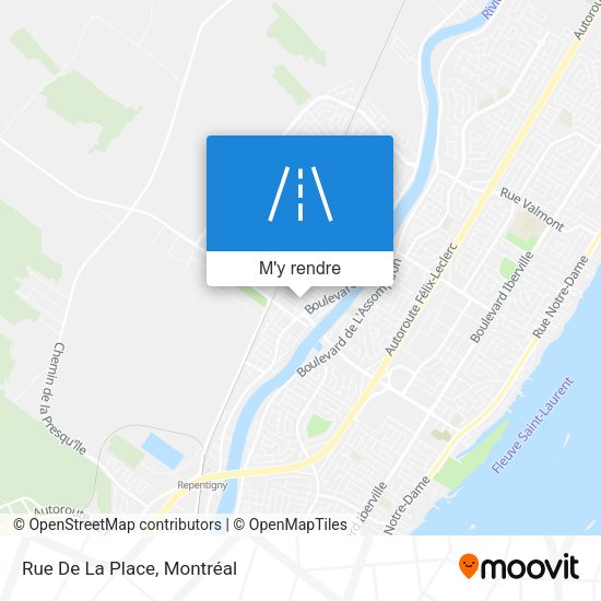 Rue De La Place plan